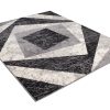 Area Rug Dream Geometric Grey Squares
