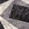 Area Rug Dream Geometric Grey Squares