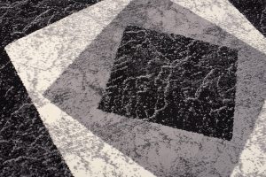 Area Rug Dream Geometric Grey Squares