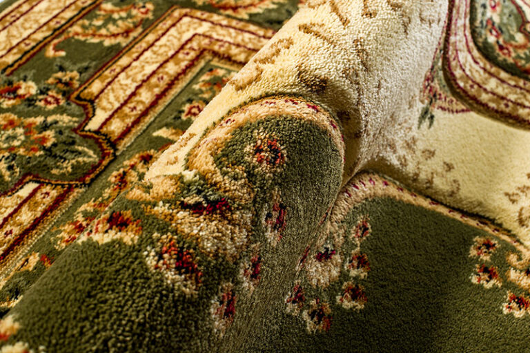 Area Rug Yesemek Short Pile Traditional Classic Decorative Green