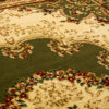 Area Rug Yesemek Short Pile Traditional Classic Decorative Green