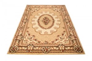 Area Rug Yesemek Short Pile Traditional Classic Decorative Cream