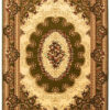 Area Rug Yesemek Short Pile Traditional Classic Decorative Green