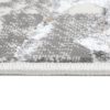 Area Rug Golden Grey Cream Abstract