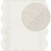 Area Rug Terra Cream Wave Irregular Shape