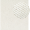 Wool Area Rug Loni White