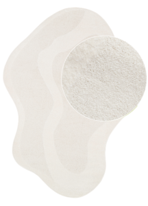 Area Rug Terra Irregular Shape Cream