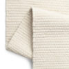 Wool Area Rug Loni White