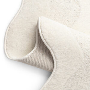 Area Rug Terra Cream Wave Irregular Shape