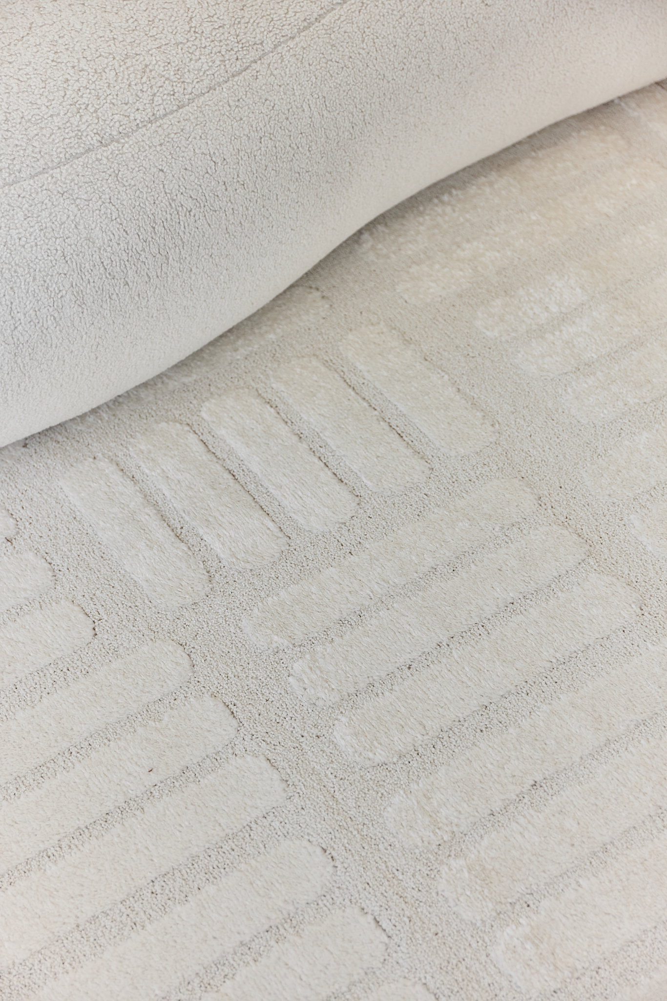 Area Rug Terra Cream Stripes