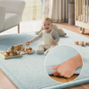 Kids’ Rug Fluffin Baby Blue Non-slip