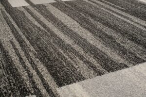 Area Rug Sari Anthracite Beige Frame