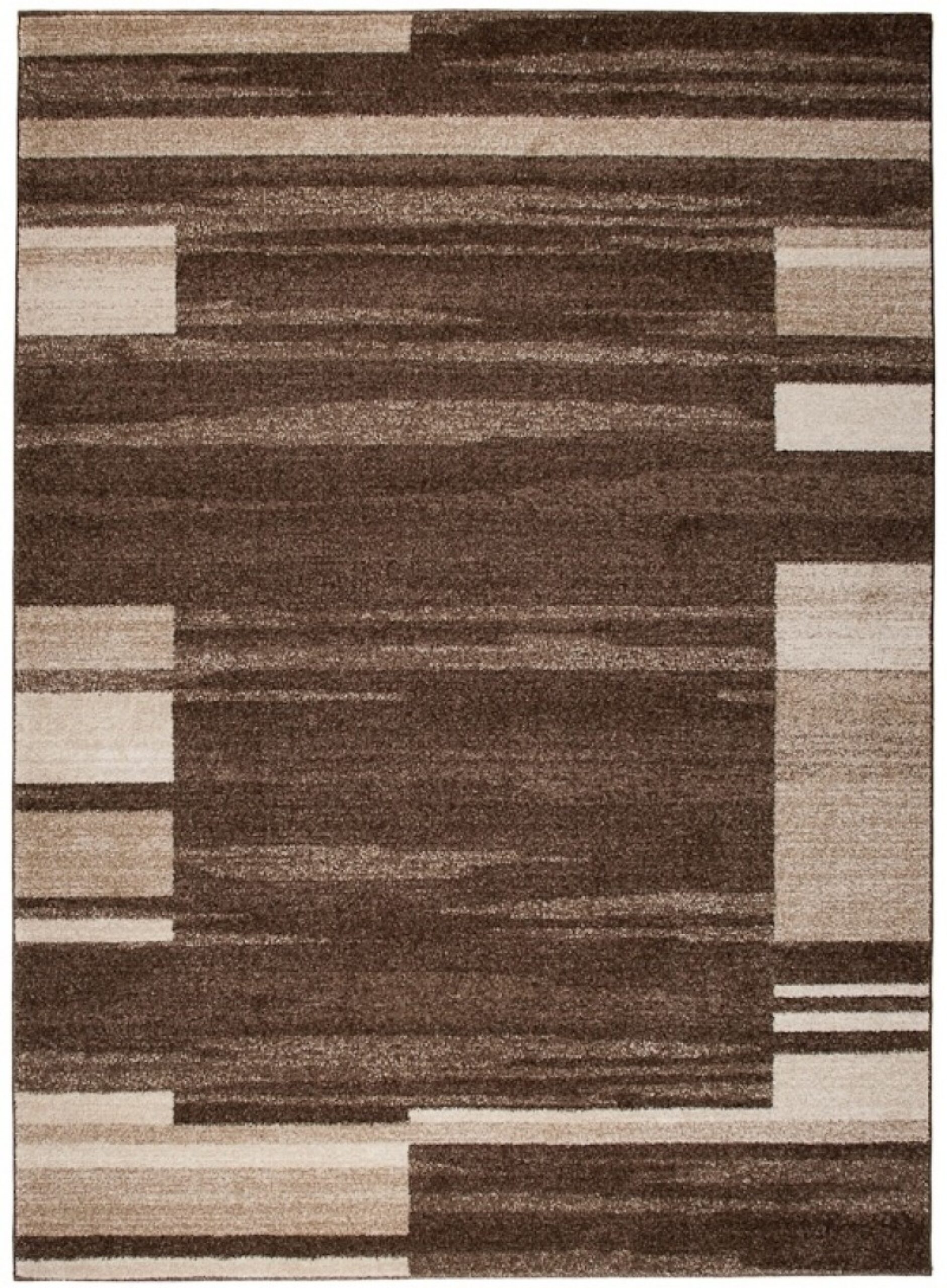 Area Rug Sari Brown Frame