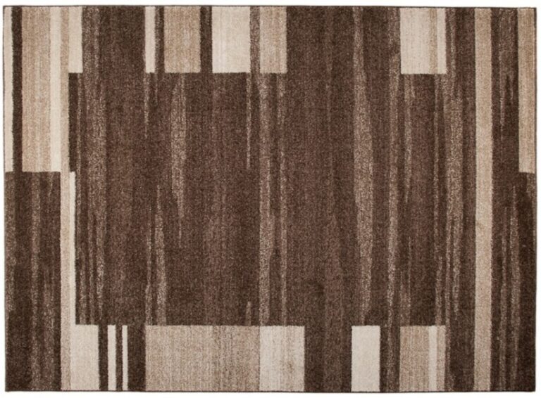 Area Rug Sari Brown Frame