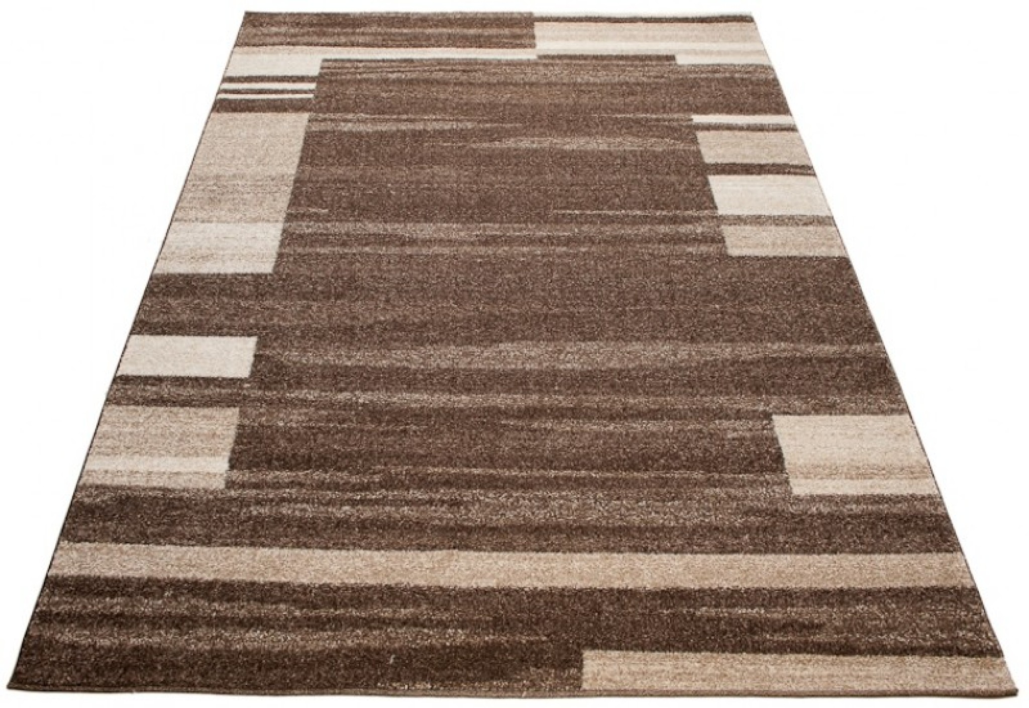 Area Rug Sari Brown Frame