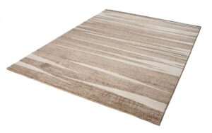 Area Rug Sari Dark Beige Striped