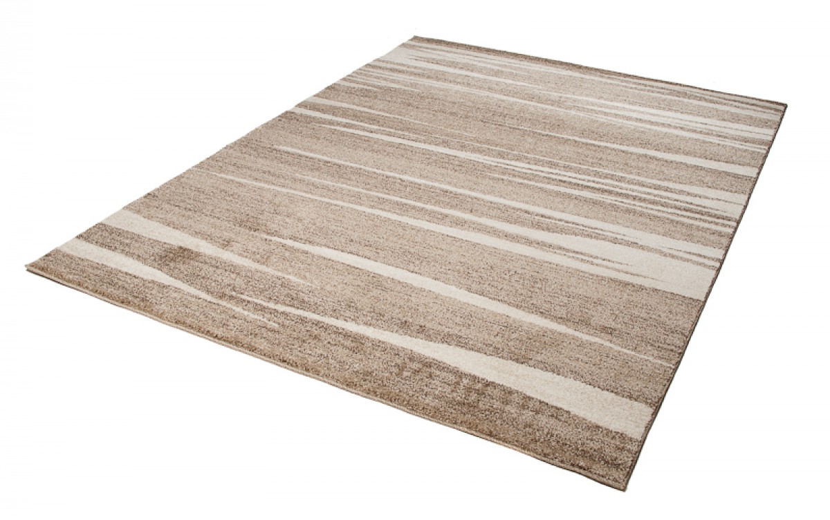 Area Rug Sari Dark Beige Striped