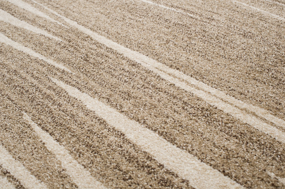 Area Rug Sari Dark Beige Striped
