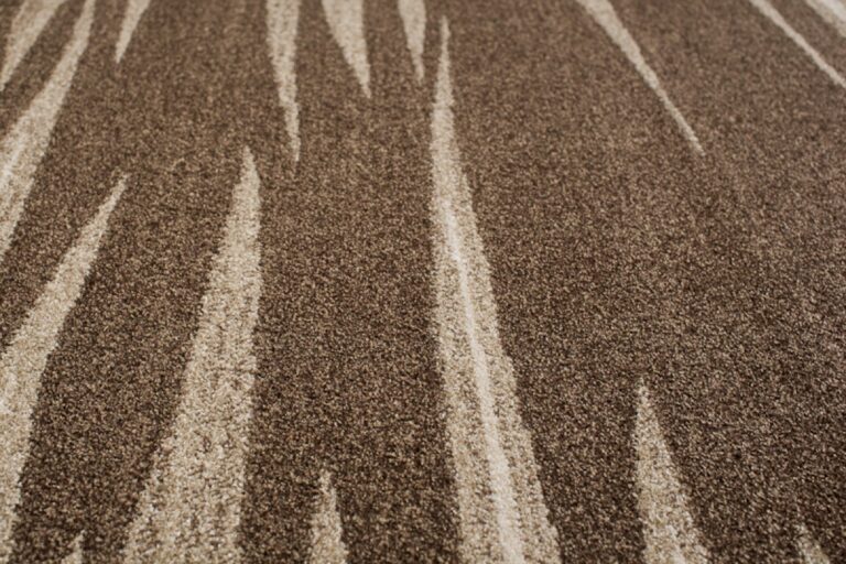 Area Rug Sari Brown Beige Striped