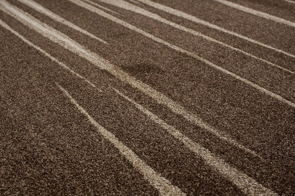 Area Rug Sari Brown Beige Striped