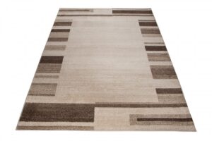 Area Rug Sari Beige Brown Frame