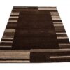 Area Rug Sari Dark Brown Frame