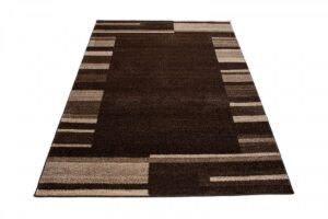 Area Rug Sari Dark Brown Frame