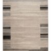 Area Rug Sari Beige Grey Frame