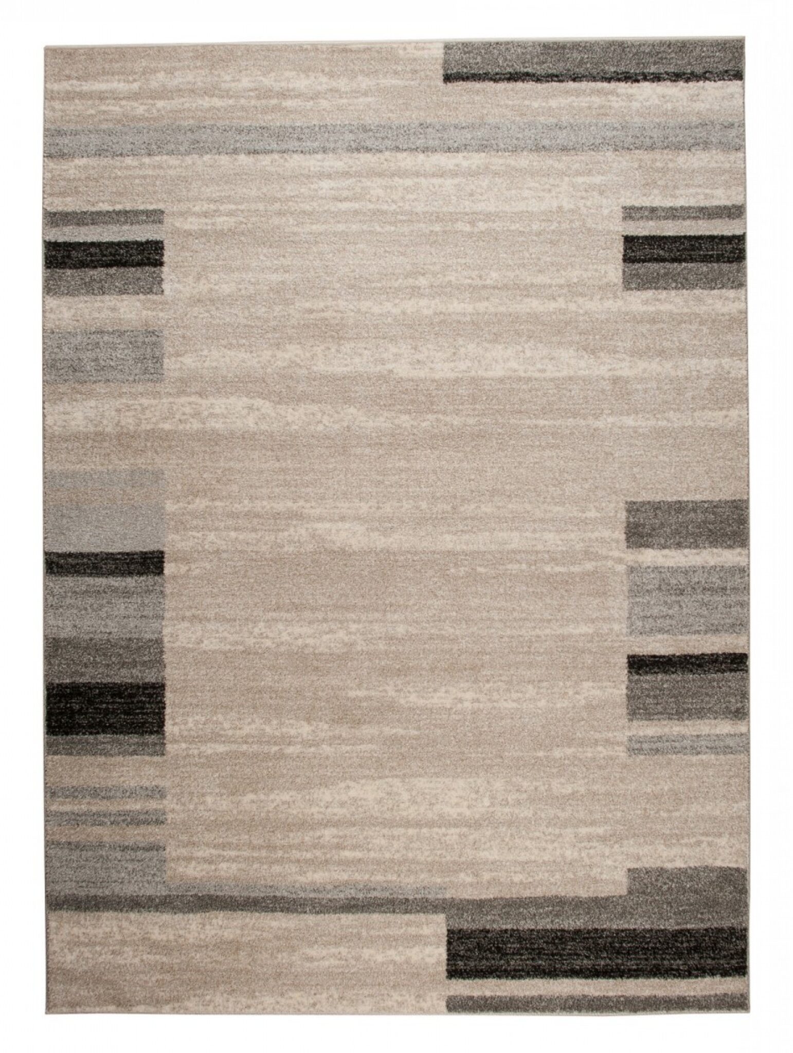 Area Rug Sari Beige Grey Frame