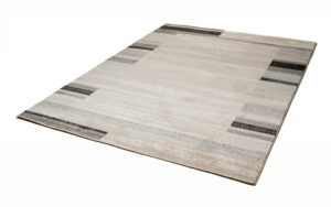 Area Rug Sari Beige Grey Frame