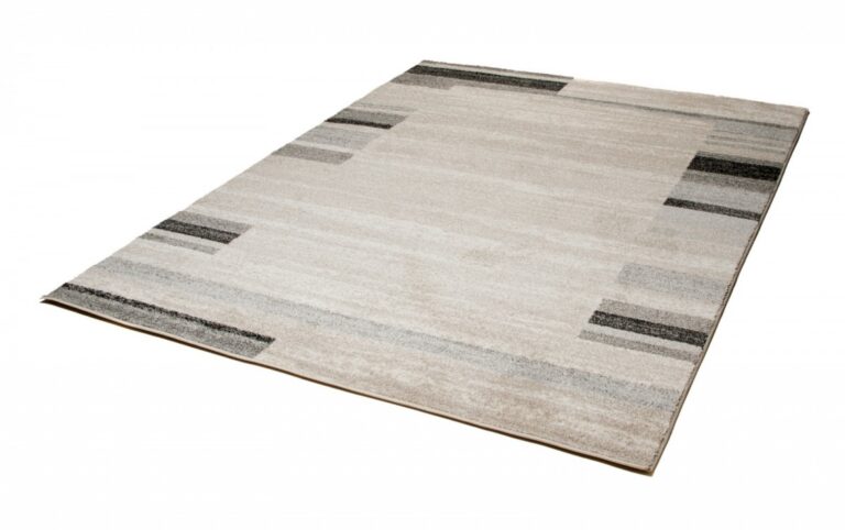 Area Rug Sari Beige Grey Frame
