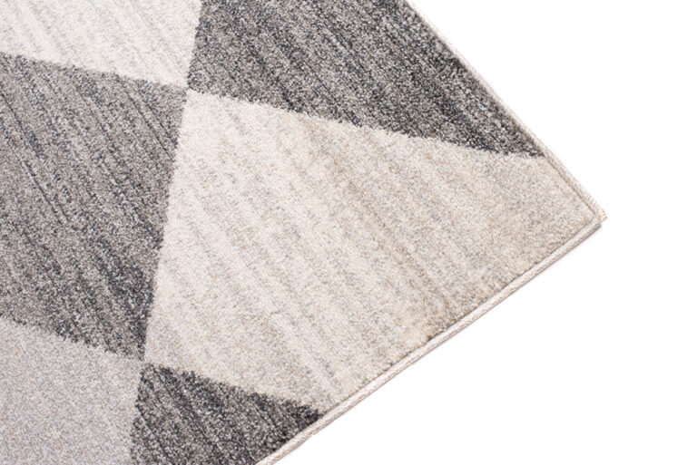 Area Rug Sari Grey Cream Geometric