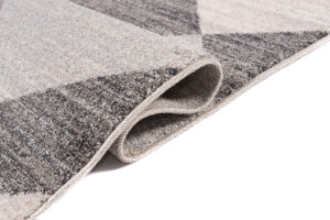 Area Rug Sari Grey Cream Geometric