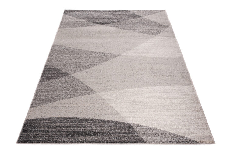 Area Rug Sari Grey Beige Geometric