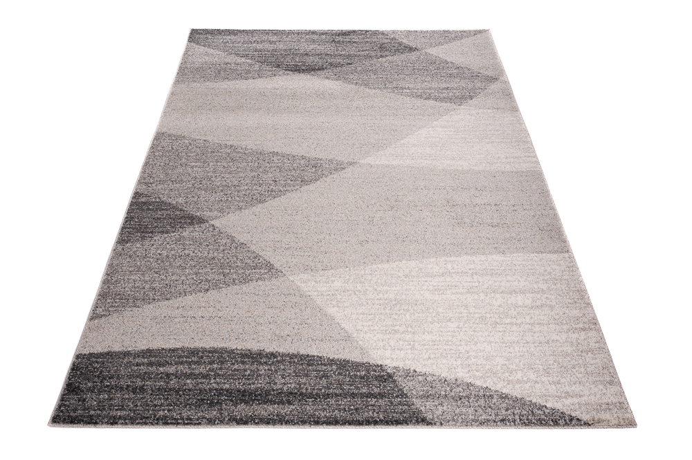 Area Rug Sari Grey Beige Geometric