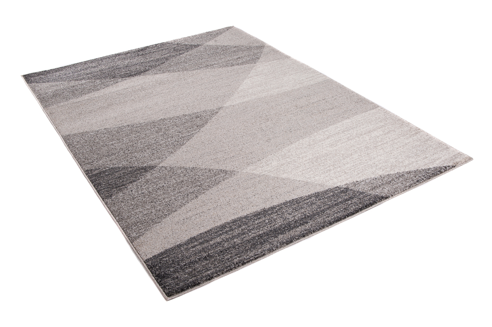 Area Rug Sari Grey Beige Geometric