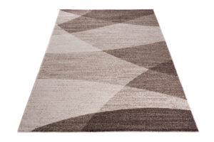 Area Rug Sari Brown Beige Geometric
