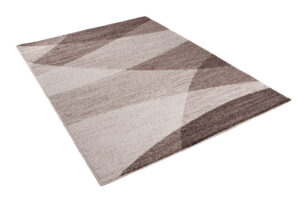 Area Rug Sari Brown Beige Geometric