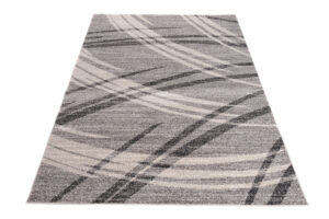 Area Rug Sari Grey Lines