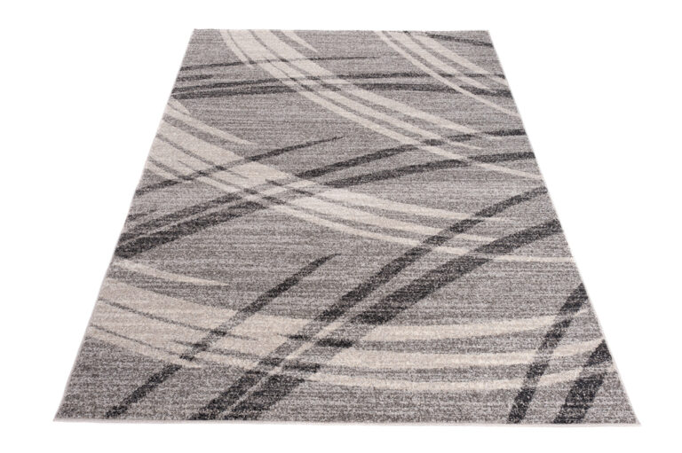 Area Rug Sari Grey Lines