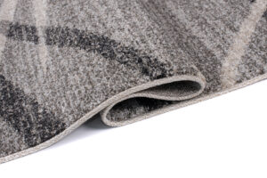 Area Rug Sari Grey Lines