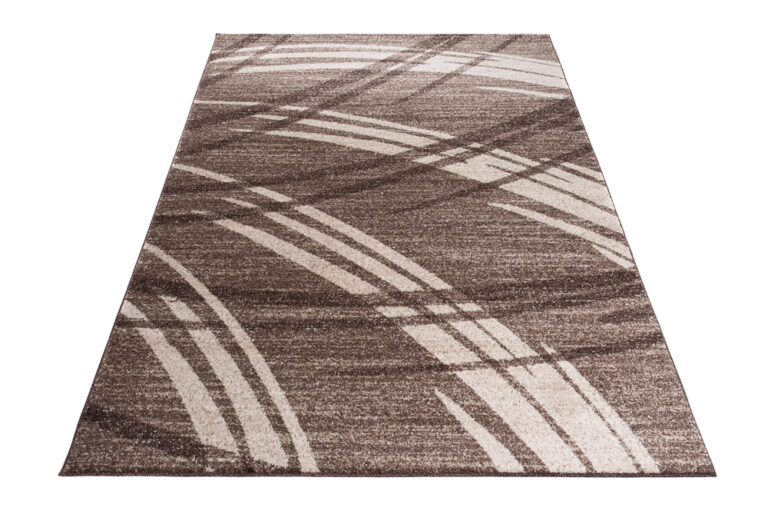 Area Rug Sari Light Brown Striped