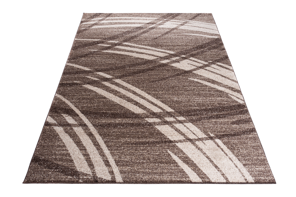 Area Rug Sari Light Brown Striped
