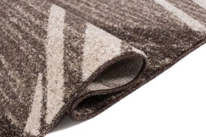 Area Rug Sari Light Brown Striped
