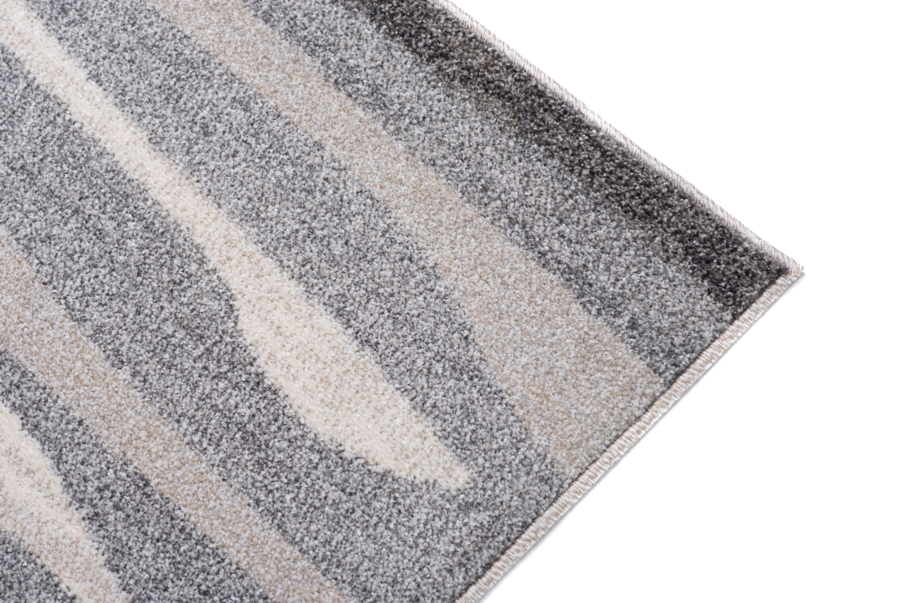 Area Rug Sari Grey Beige Waves
