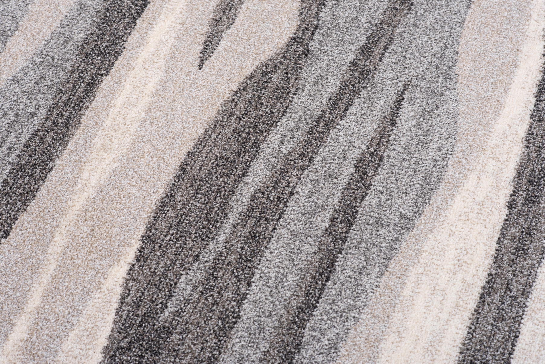 Area Rug Sari Grey Beige Waves