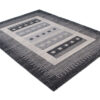 Area Rug Sari Grey Ethnic Frame