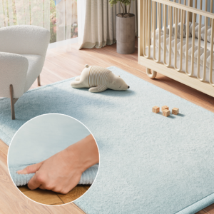 Kids’ Rug Fluffin Baby Blue Non-slip