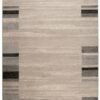 Area Rug Sari Beige Grey Frame