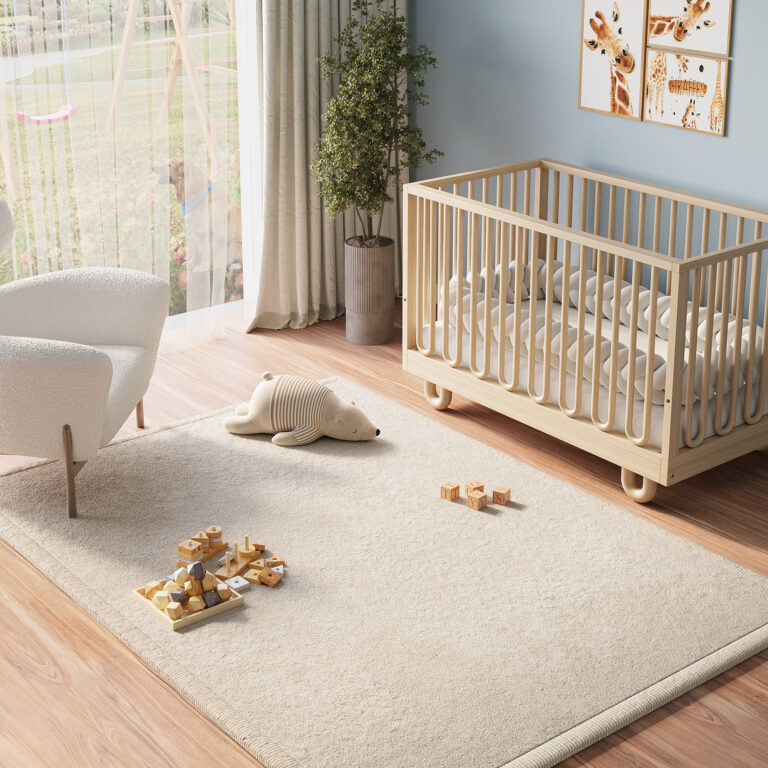 Kids’ Rug Fluffin Beige Non-slip